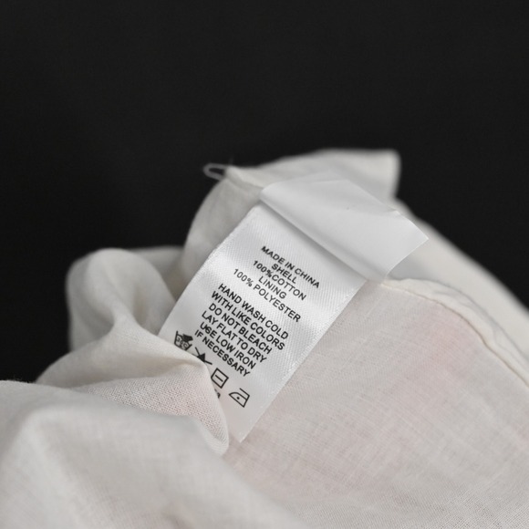 1 STATE Dress Sz XL Midi Smocked Waist Cotton Swiss Dot Cottagecore Prairie NEW - Picture 6 of 11